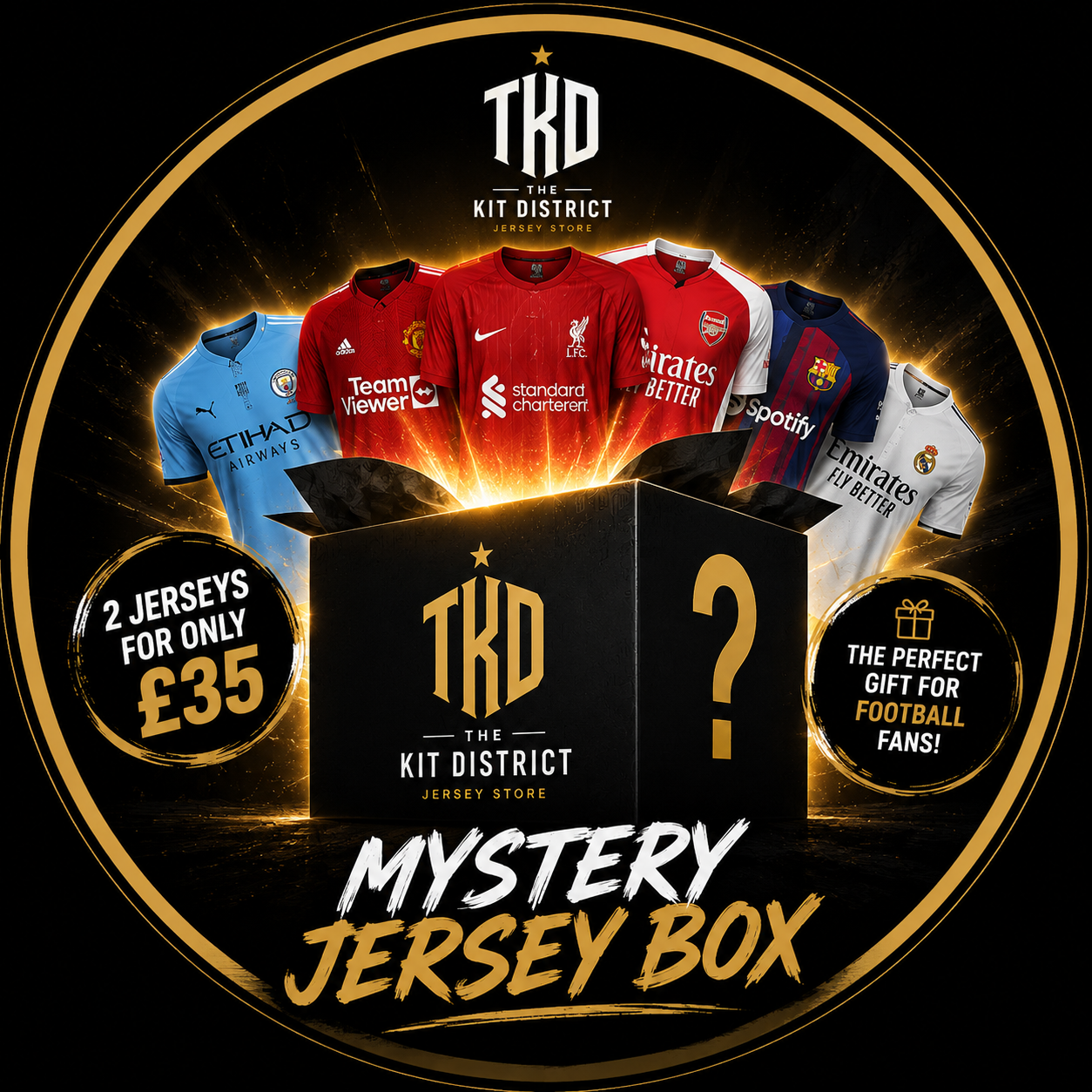 Mystery Jersey Box – 2 Football Shirts for £35 | The Kit District