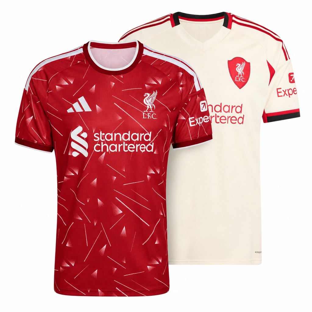 Liverpool 26/27 Home & Away Jersey Bundle – 2 Pack