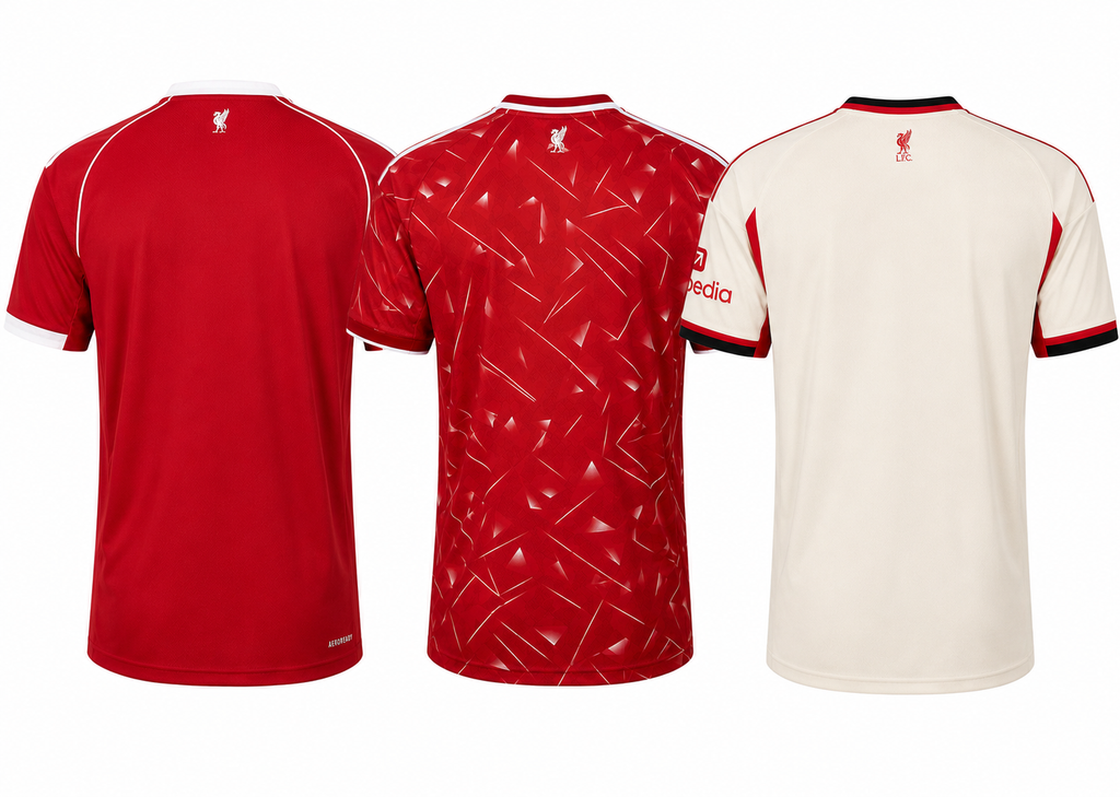 Liverpool Home & Away 3-Pack Bundle