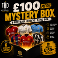 £100 Mega Mystery Jersey Box – 6 Football Jerseys | The Kit District